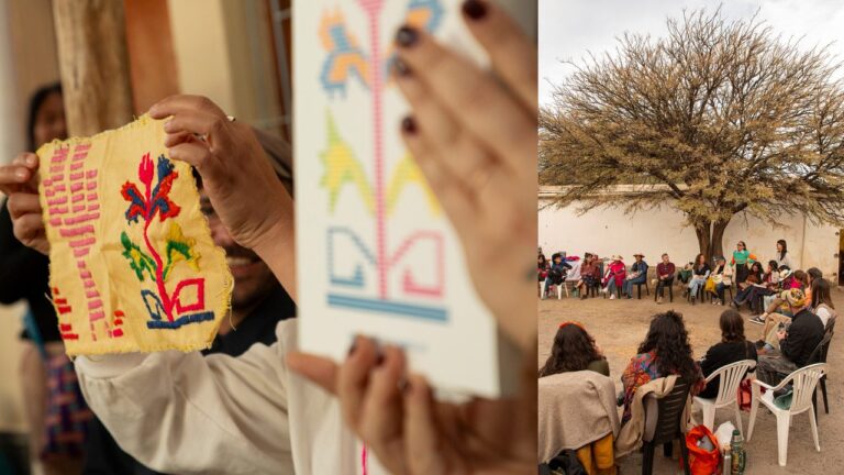 activistas colaborando en proyecto comunitario argentina