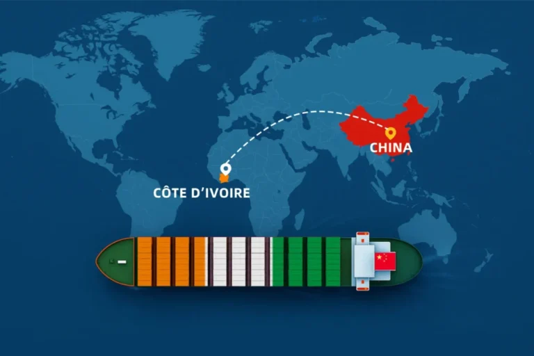 contenedor de carga exportacion entre paises vecinos