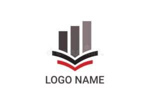 iconos contables con diseno de logo creativo