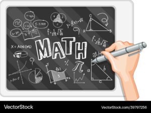 manos escribiendo ecuaciones matematicas en pizarra