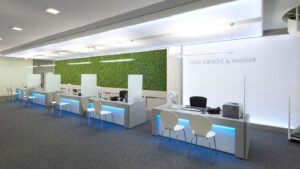 oficina de atencion al cliente amistosa