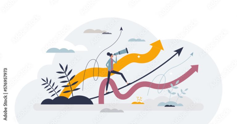 persona eligiendo entre diferentes caminos profesionales