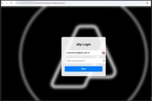 persona ingresando a sitio web afip computadora