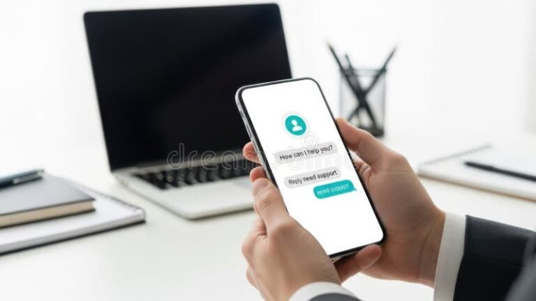 persona usando celular con aplicacion bancaria abierta