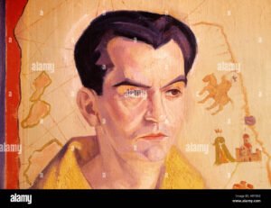 retrato clasico de federico garcia lorca